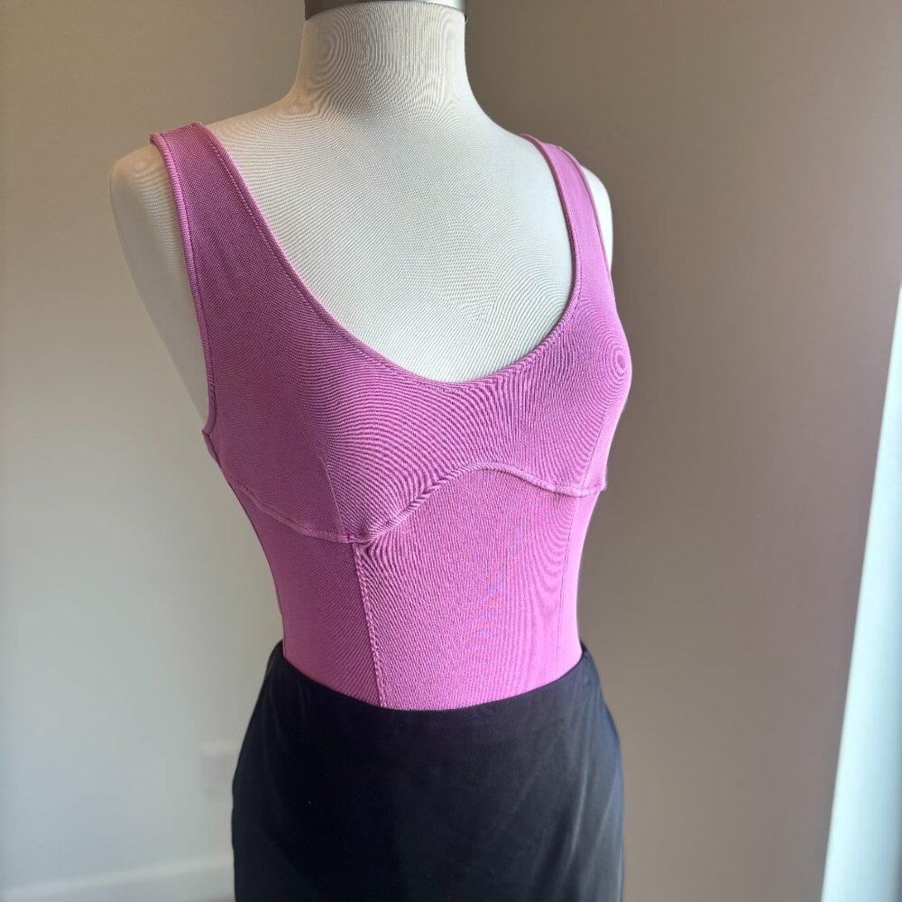 Steve Madden Lailah Magenta Bodysuit